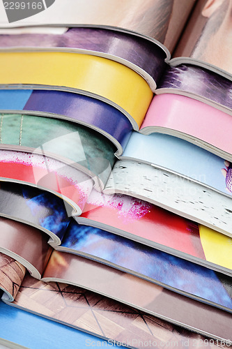 Image of stack of magazines