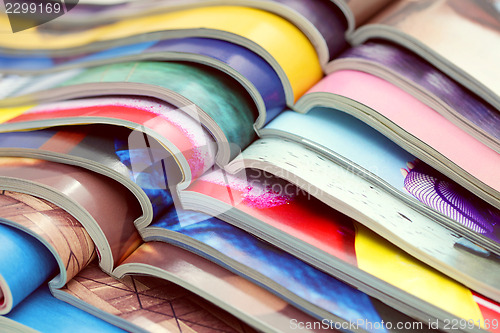 Image of stack of magazines