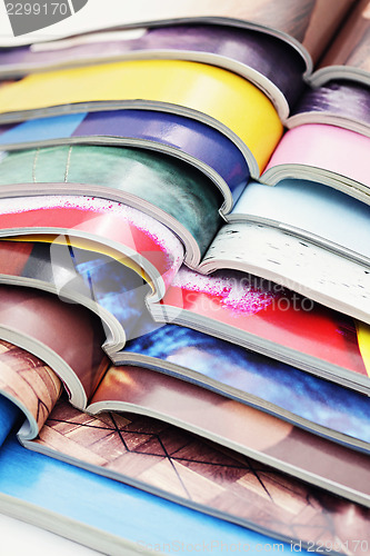 Image of stack of magazines