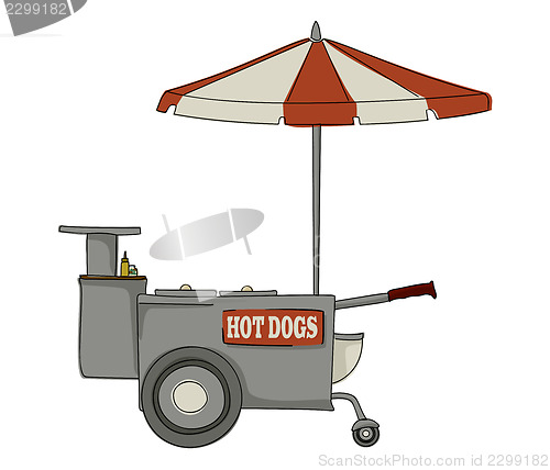 Image of Hot dog stand