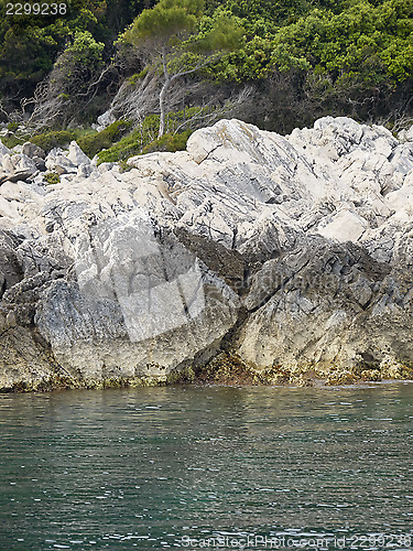 Image of island coast