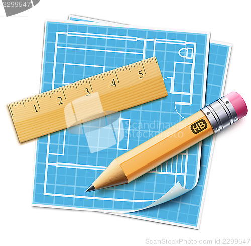 Image of House layout planning concept