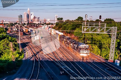 Image of charlotte city skyline