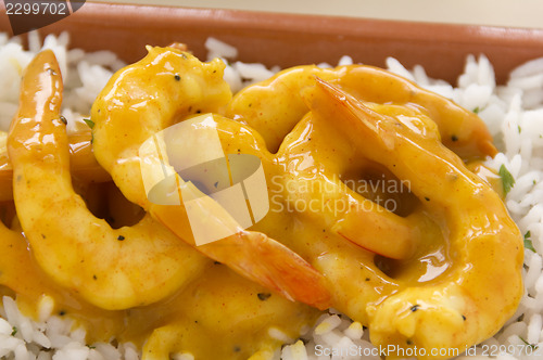 Image of Curried Shrimps