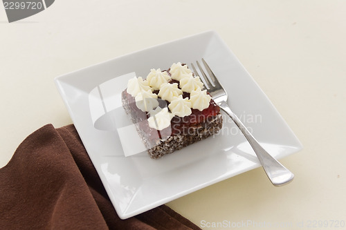 Image of Cream Lamington