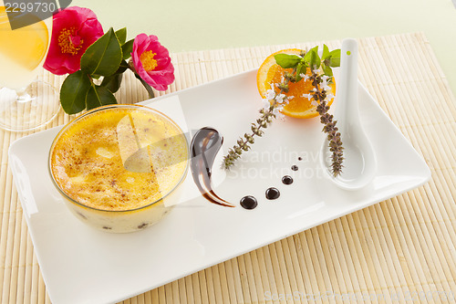 Image of Baked Rice Custard