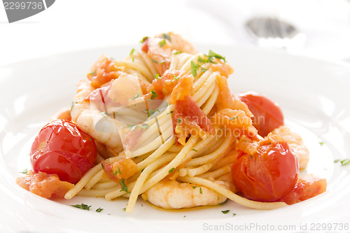 Image of Shrimps And Spaghetti