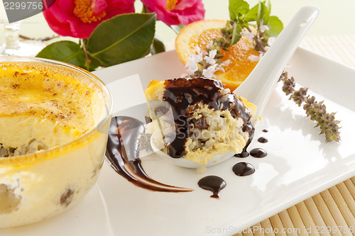 Image of Baked Rice Custard