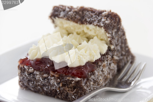 Image of Cream Lamington