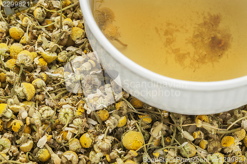 Image of chamomile herbal tea