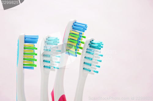 Image of toothbrushes