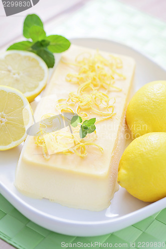 Image of lemon semifreddo