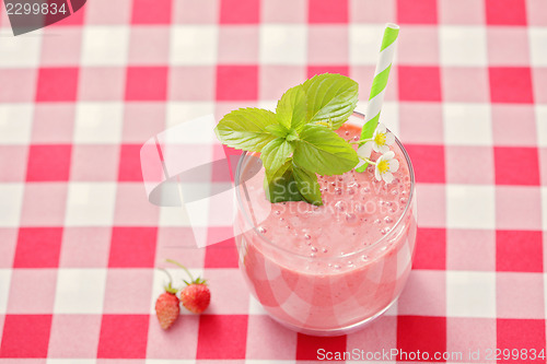 Image of strawberry shake