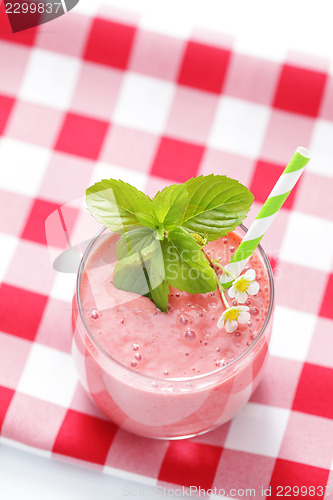 Image of strawberry shake