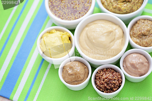 Image of various mustards