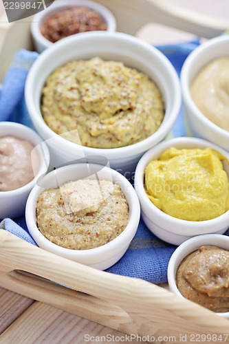 Image of various mustards