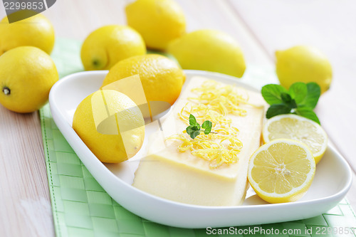 Image of lemon semifreddo