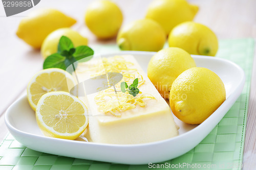 Image of lemon semifreddo