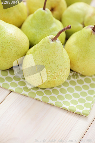 Image of green pears