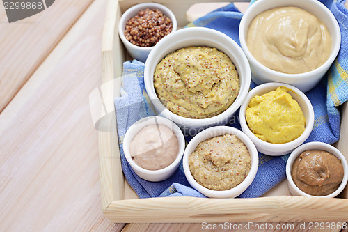 Image of various mustards