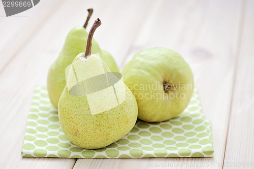 Image of green pears