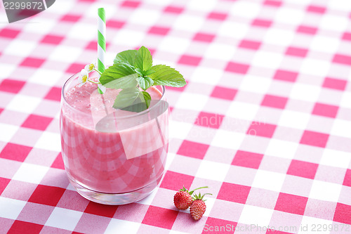 Image of strawberry shake