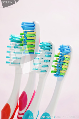 Image of toothbrushes