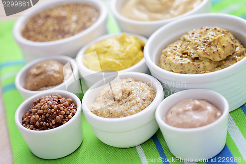Image of various mustards