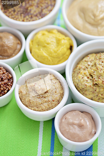 Image of various mustards