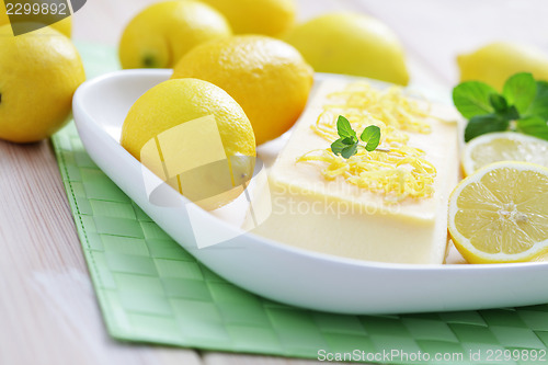 Image of lemon semifreddo