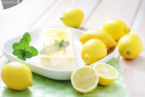 Image of lemon semifreddo