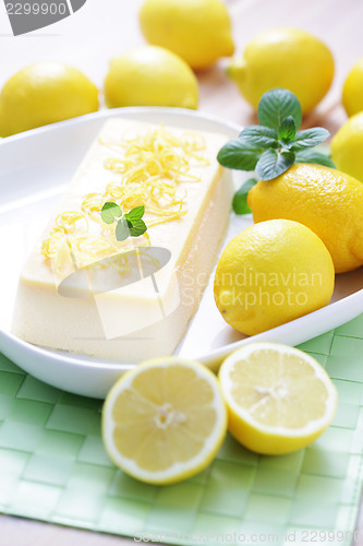 Image of lemon semifreddo