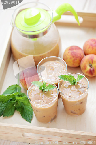 Image of peach coctail