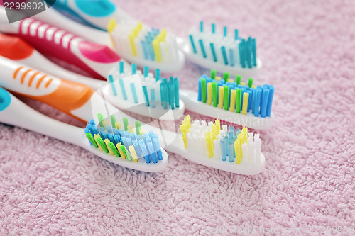 Image of toothbrushes