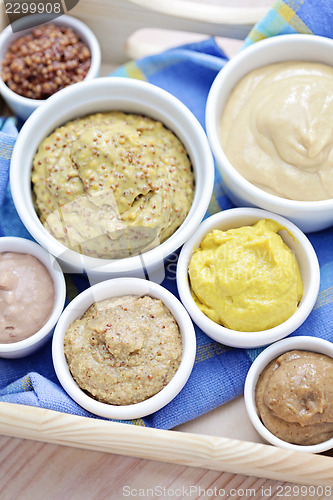 Image of various mustards