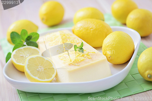 Image of lemon semifreddo