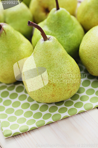 Image of green pears