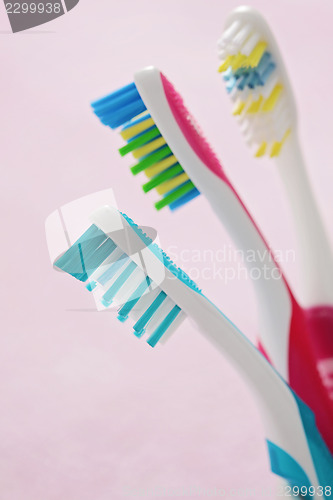 Image of toothbrushes