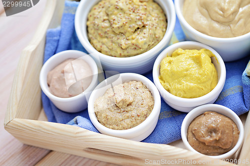 Image of various mustards