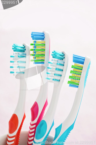 Image of toothbrushes