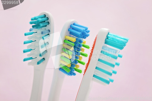 Image of toothbrushes