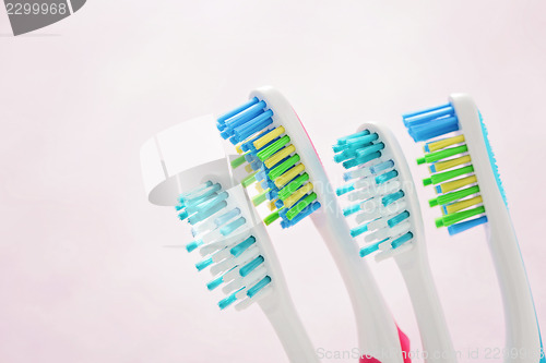 Image of toothbrushes