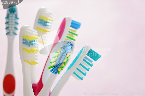 Image of toothbrushes