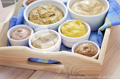 Image of various mustards