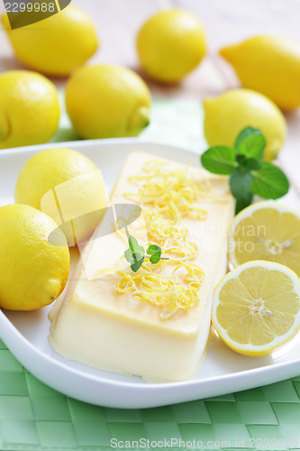 Image of lemon semifreddo