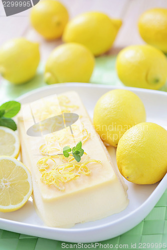 Image of lemon semifreddo