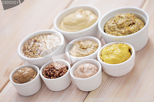 Image of various mustards