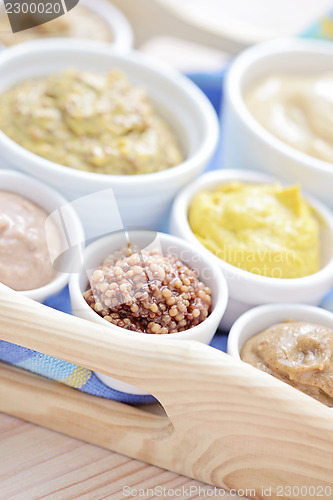 Image of various mustards