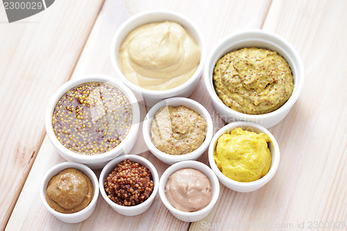 Image of various mustards
