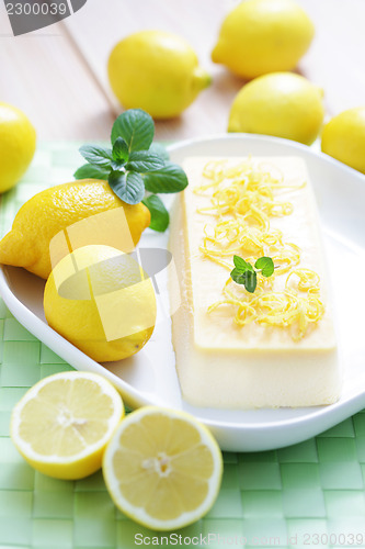 Image of lemon semifreddo